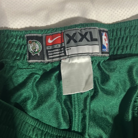 Vintage Boston Celtics Nike Basketball Warm Up Pants XXL NBA Tearaway Trackpants - Picture 5 of 9
